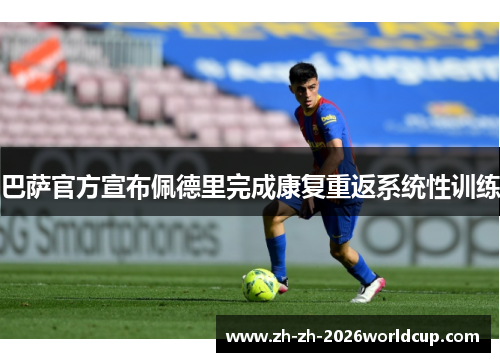 巴萨官方宣布佩德里完成康复重返系统性训练